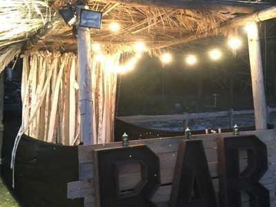 Casamiento Playa Escondida Eventos 2018 - Bar rústico