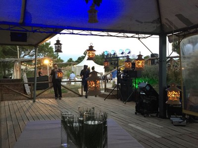 Casamiento Playa Escondida Eventos 2018 - Decoraciones interiores naturales y pista